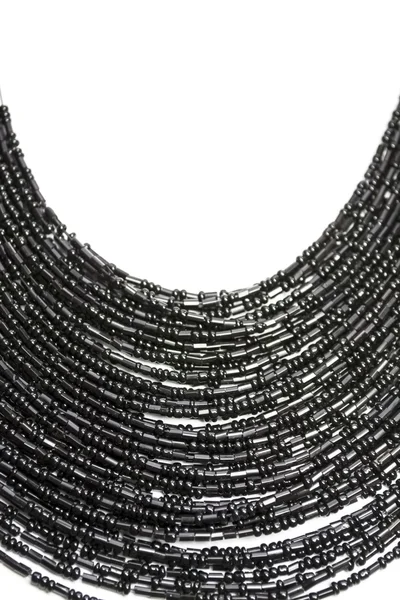 Black necklace — Stock Photo, Image