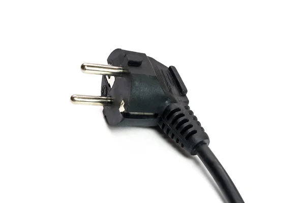 Black plug — Stock Photo, Image