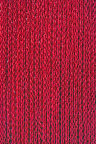 Tricô vermelho — Fotografia de Stock