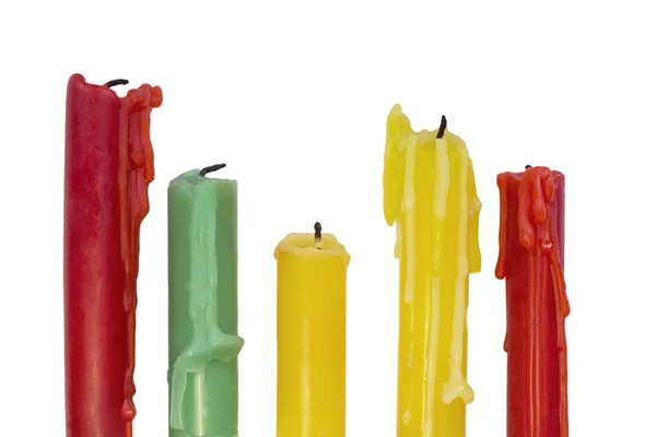 Colored candles — Stock Photo, Image