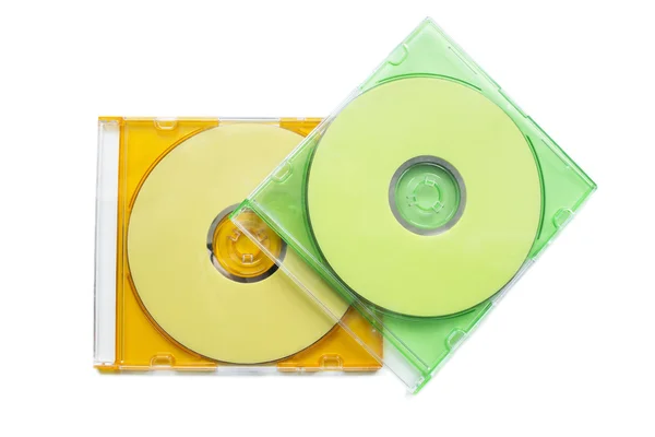 Due CD in scatole — Foto Stock