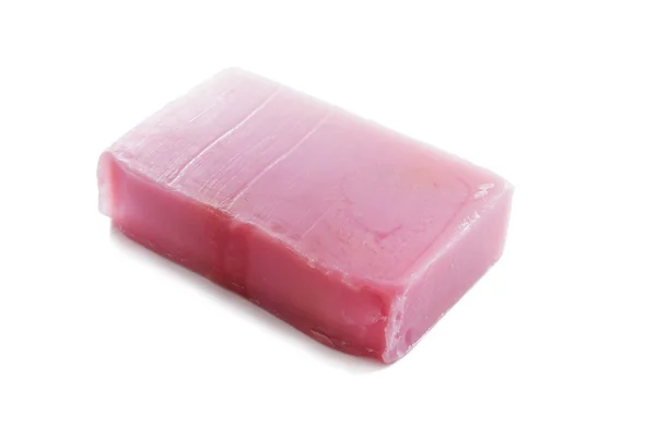 Piece of pink soap — Stock Photo, Image