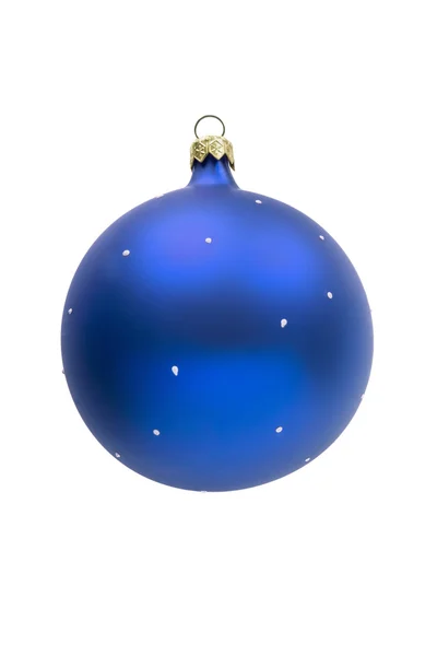 Blue christmas ball Stock Photo