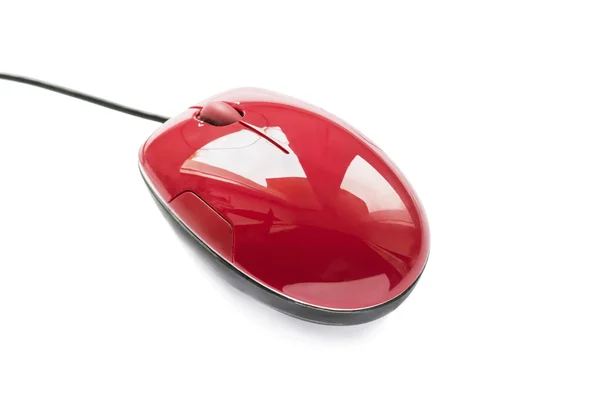 Red pc mouse — Stock Photo, Image