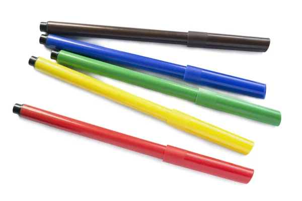 Grupo de canetas de feltro — Fotografia de Stock