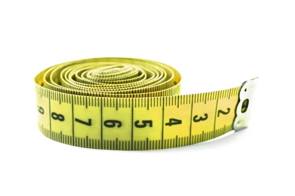Yellow measuring tape — Stock Photo, Image