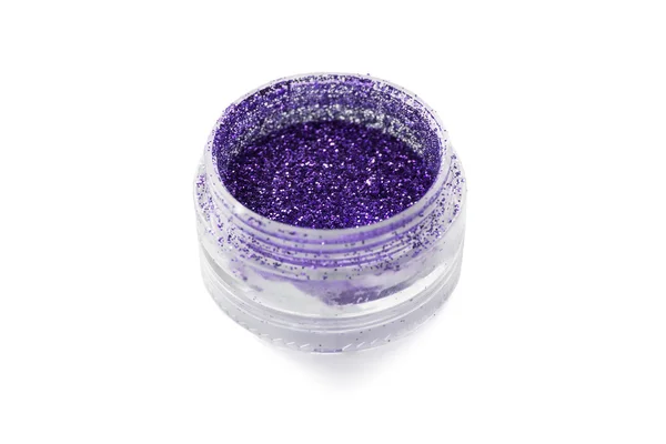 Violett metallisk gnistor — Stockfoto