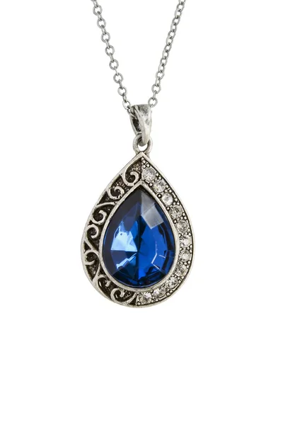 Sapphire pendant — Stock Photo, Image