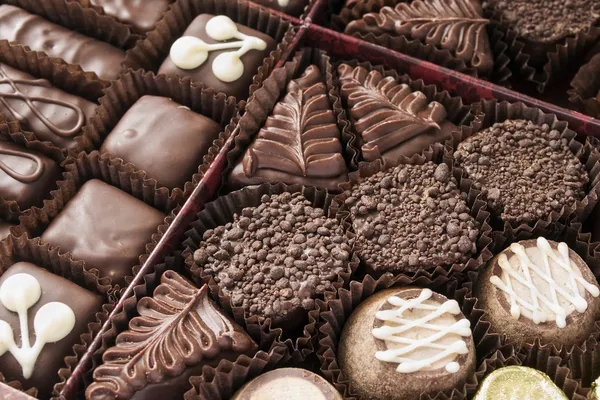 Chocolade snoepjes — Stockfoto