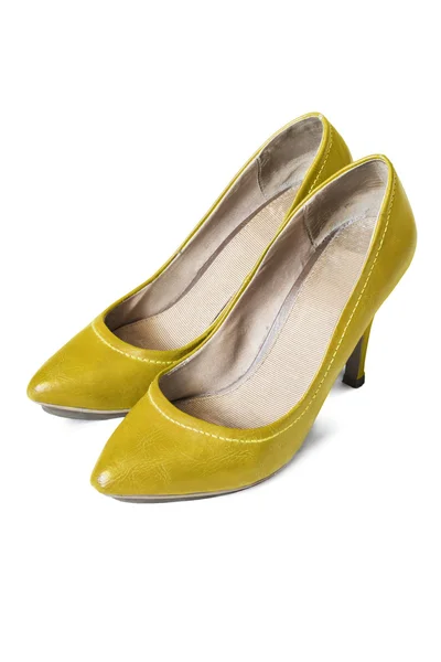 Yellow shoes — Stock Photo, Image