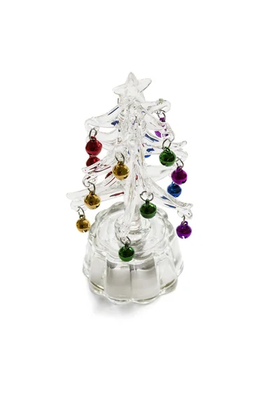 Árvore de Natal de vidro — Fotografia de Stock