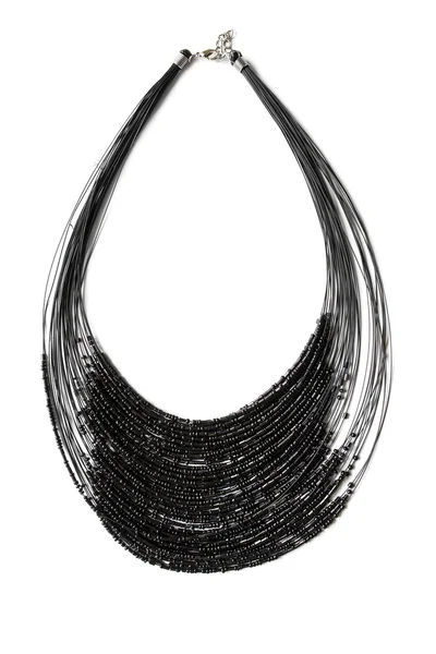 Black necklace — Stock Photo, Image