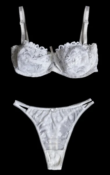 White lingerie set — Stock Photo, Image