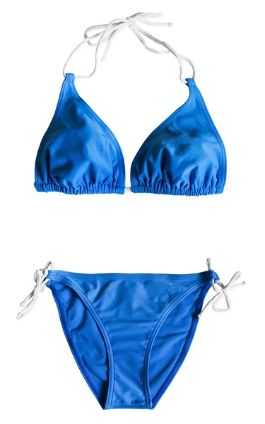 Blue bikini — Stock Photo, Image