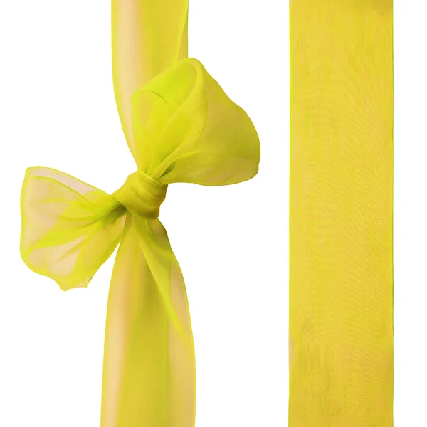 Žlutá stuha — Stock fotografie