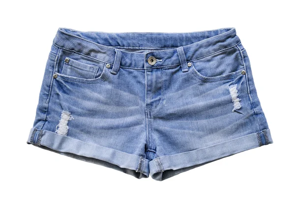 Jean-shorts – stockfoto
