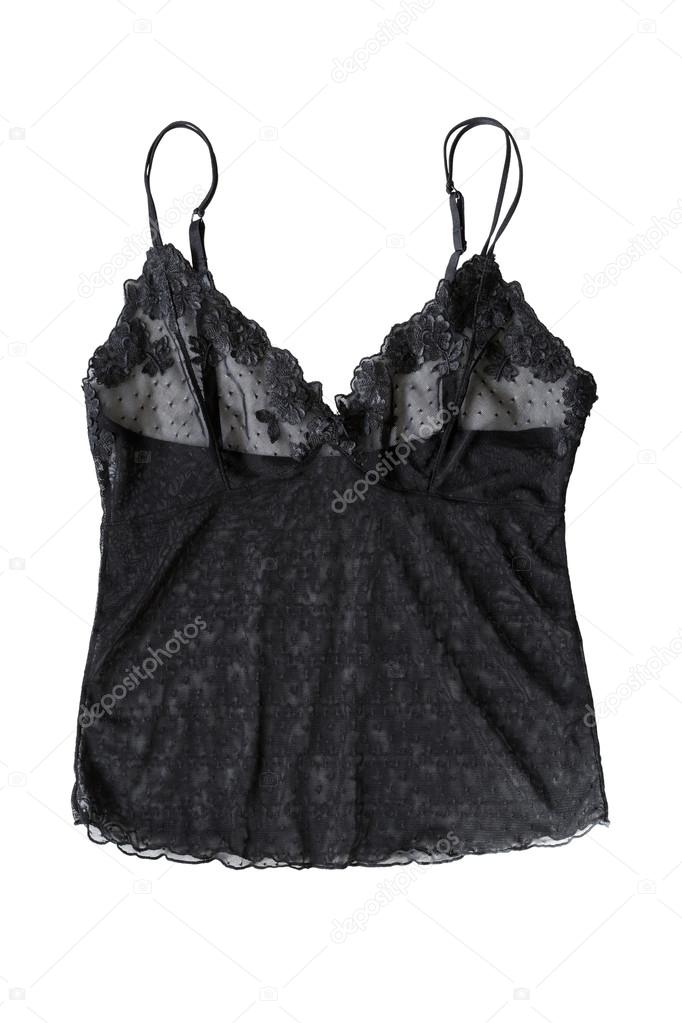 Black lingerie top