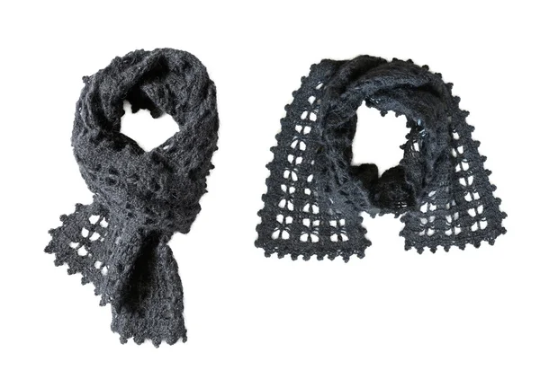 Zwarte sjaals — Stockfoto