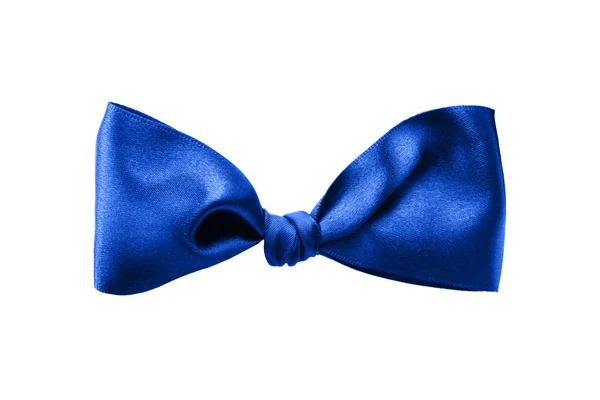 Blå bow-tie — Stockfoto