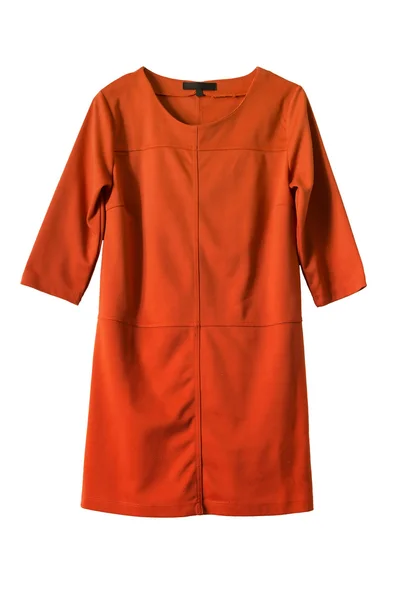 Oranje jurk — Stockfoto