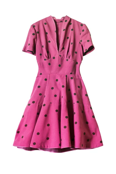 Różowej sukience — Zdjęcie stockowe