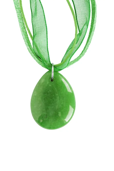 Greenstone pendant — Stock Photo, Image