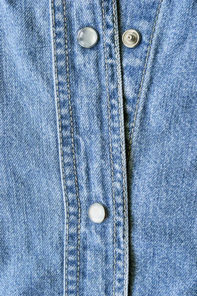 Buttons on shirt — Stock Photo, Image