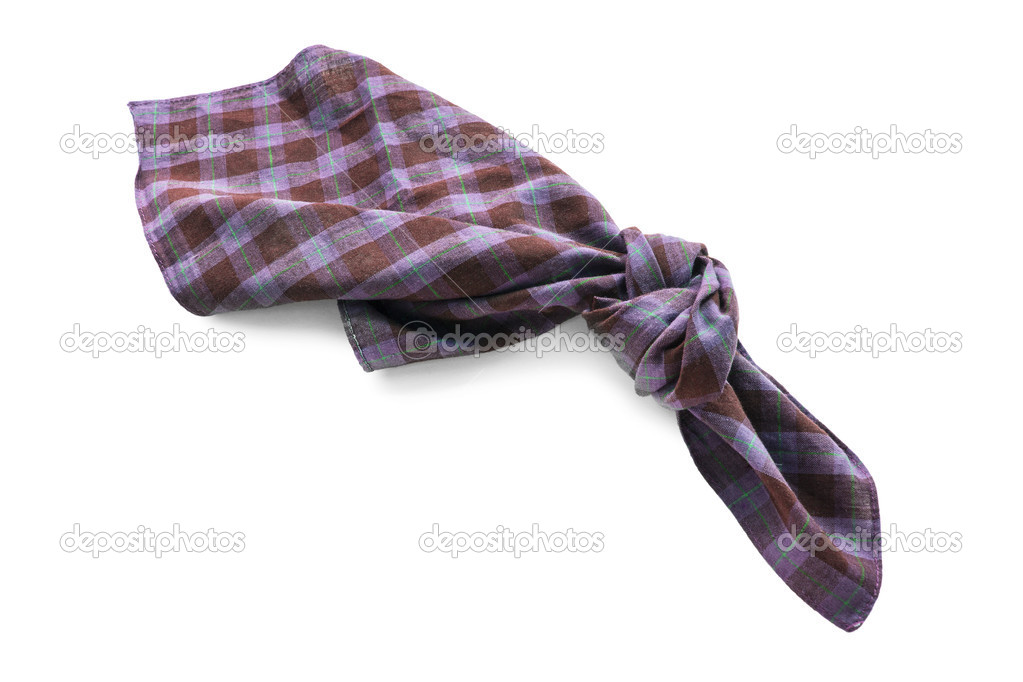 Knotted handkerchief