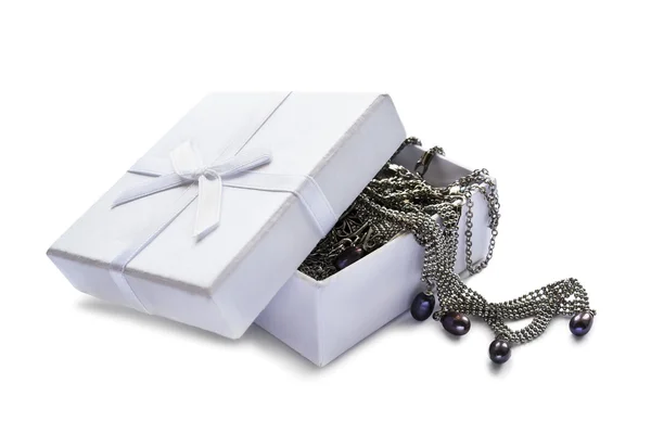 Jewels in a box — Stock Photo, Image