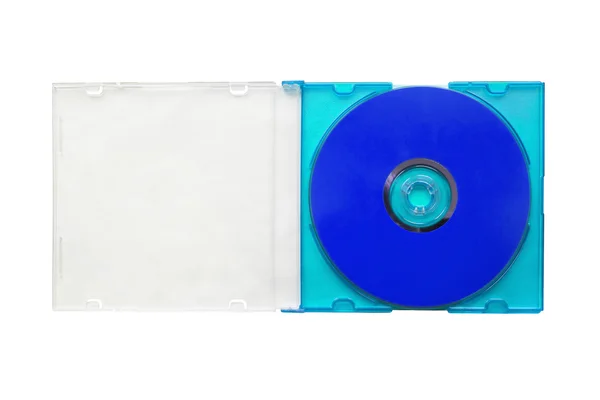 Prázdný disk cd — Stock fotografie