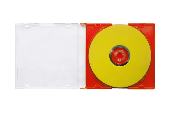 Prázdný disk cd — Stock fotografie