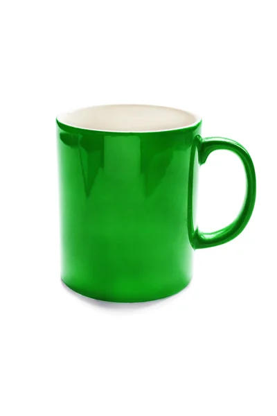 Green mug — Stock Photo, Image