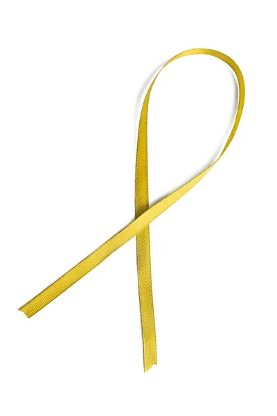 Κίτρινη κορδέλα — Φωτογραφία Αρχείου