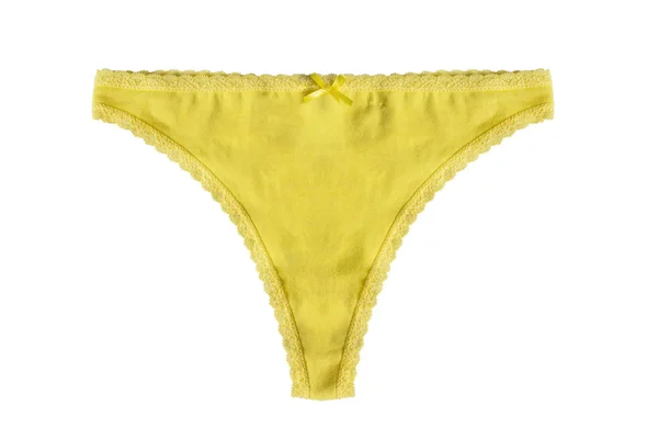 Żółty stringi — Zdjęcie stockowe