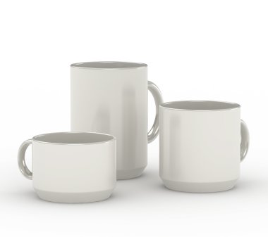 Beyaz su bardağı seti