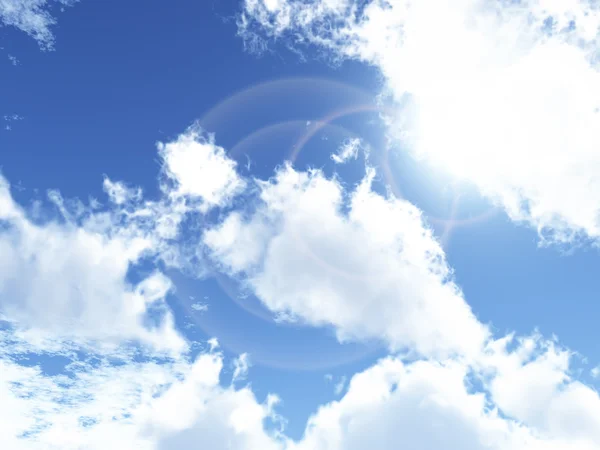 Cloudy sky — Stock Photo, Image