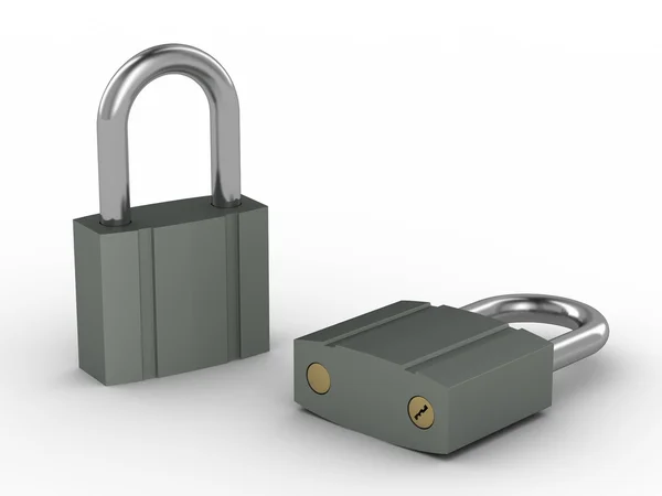 Two locks — Stock Photo, Image