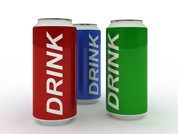 Aluminum cans — Stock Photo, Image