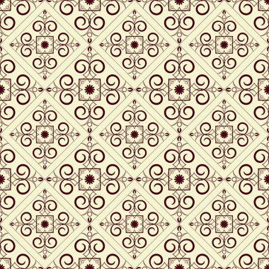 retro tarzı seamless modeli