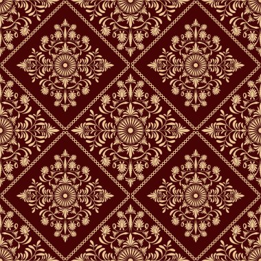 retro tarzı seamless modeli