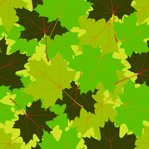 Wzór liścia klonu — Wektor stockowy