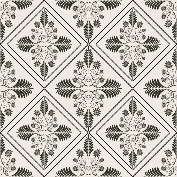 Seamless floral pattern — Stock Vector