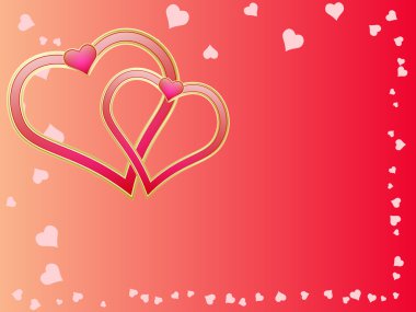 Sevgililer günü kartı.