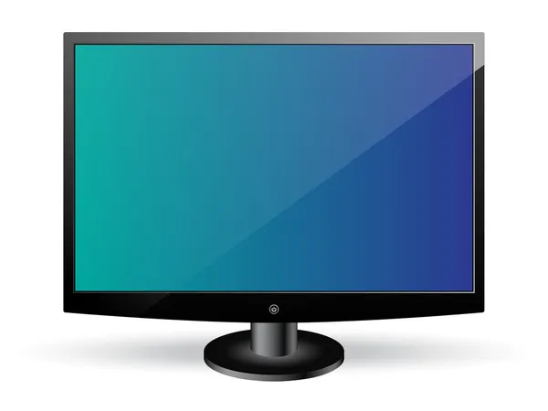 Vector monitor icon — Stock Vector