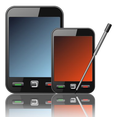 vektör smartphone şekil