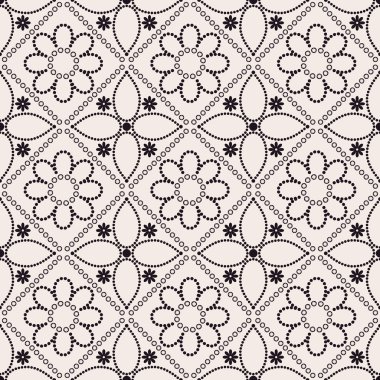 çiçek sorunsuz vektör desen