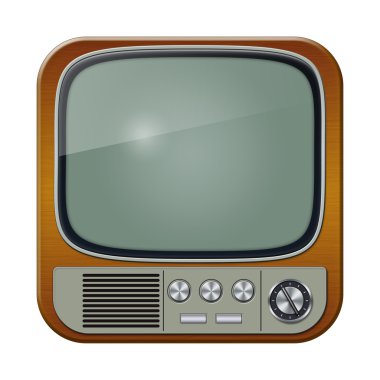 Retro televizyon seti