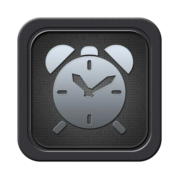 Clock button — Stock Photo, Image