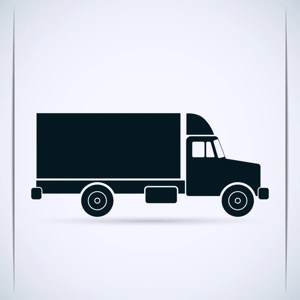 Ilustração do vetor do caminhão — Vetor de Stock