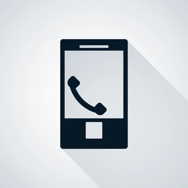 Phone web vector icon — Stock Vector